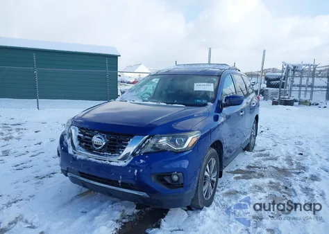 2017 Nissan Pathfinder Sv из США, поврежденный, VIN 5N1DR2MM4HC629993